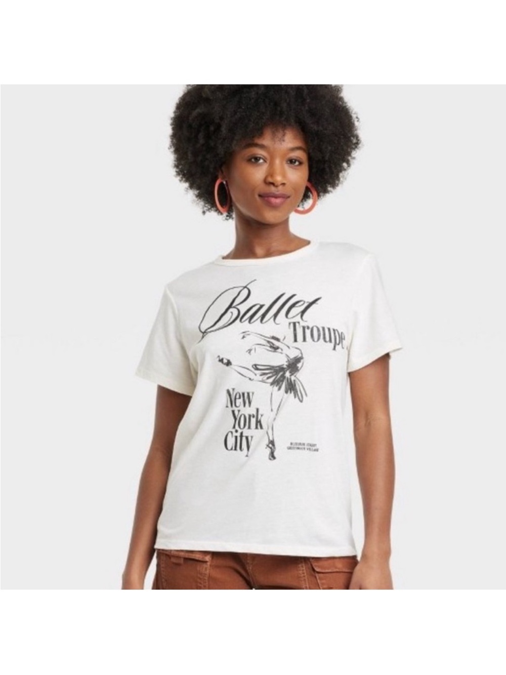 Zoe + Liv White Ballet Troupe Graphic Tee